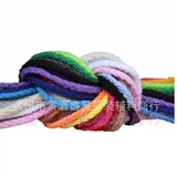 БЕСПЛАТНАЯ ДОСТАВКА 5 мм восьминоситая цветовая полиэфирная хлопчатобумажная веревка