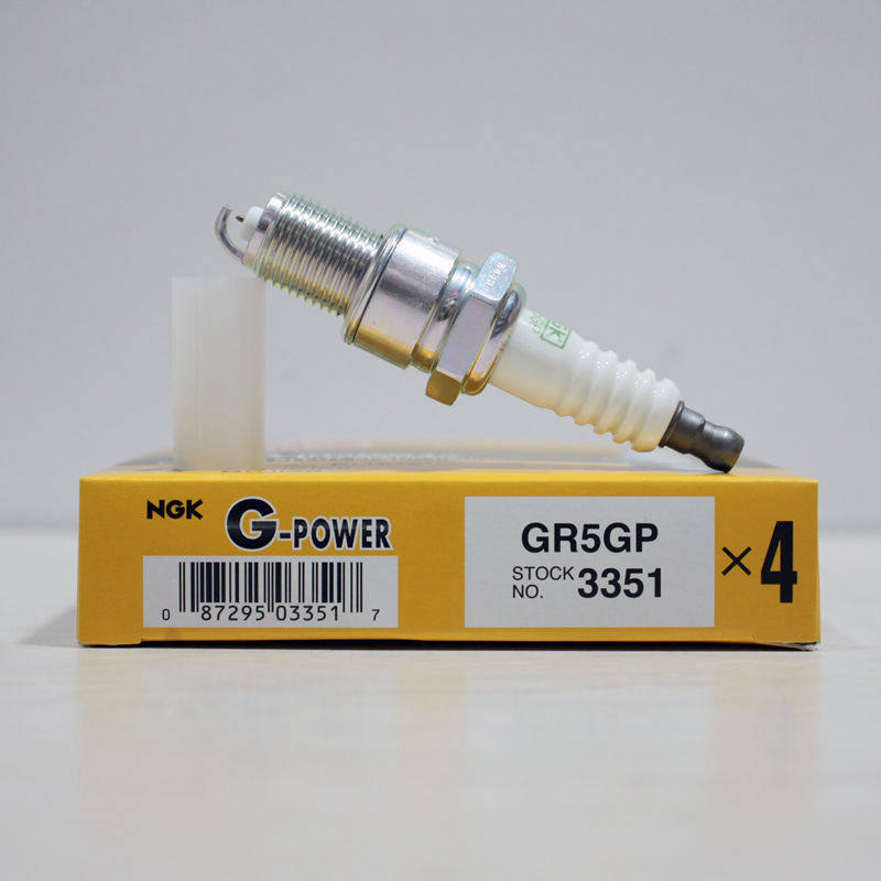 Japanese original NGK3351 big head platinum spark plug BPR5EGP Jianghuai Ruifeng and Yuehuozui
