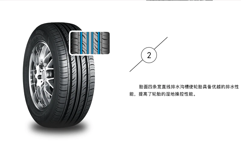 Lốp xe ô tô Wanda Baotong 215 / 70R15 98T thích ứng với LaCrosse Buick GL8 cổ điển - Lốp xe