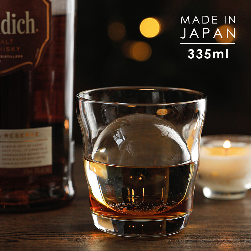 Stone Tsuzuka Niti Japan Imported Glass Cup Thickened Japanese Corrugated Cup Breakfast Cup Whisky Cold Wine Glass 335ml