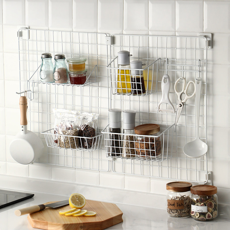 Japan ECHO Iron Art Mesh Place Frame Kitchen Grid Photo Wall Model Show Frame