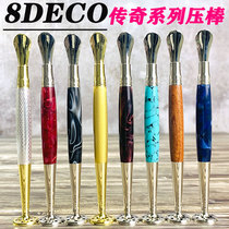 8DECO pipe legend pressure rod smoke knife accessories Three-in-one with pass needle anti-flameout pipe pot for men