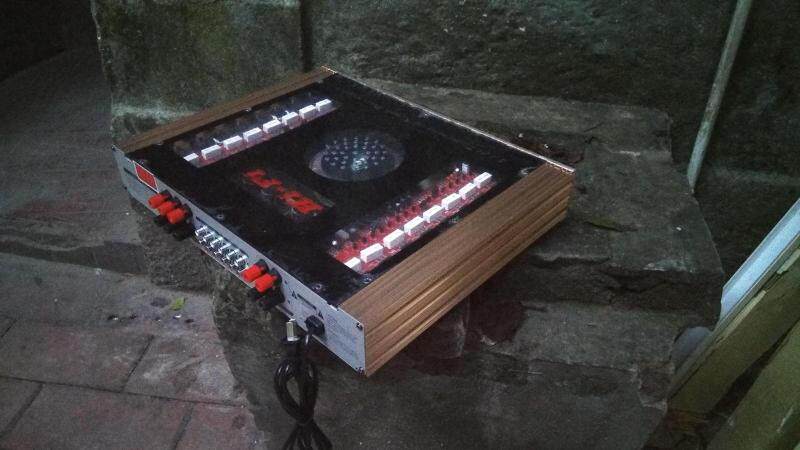 5 Channel Home Cinema Power Amplifier Dynamic display plug U disc SD card karaoke room power amplifier amplifier