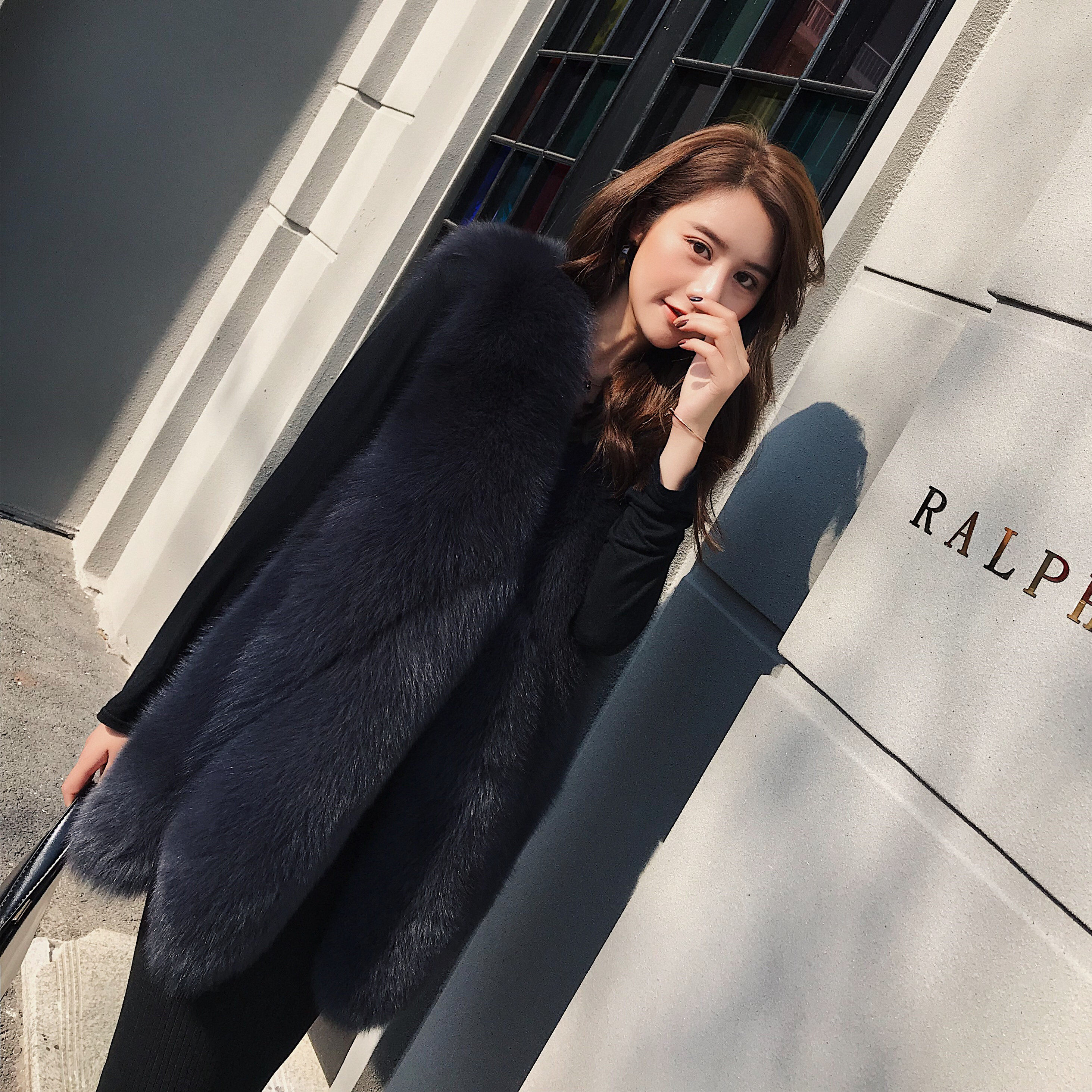 Manteau de fourrure femme - Ref 3173993 Image 1