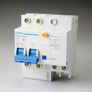 Zhengtai Electric appliance leakage circuit breaker DZ47LE-2P 60A 
