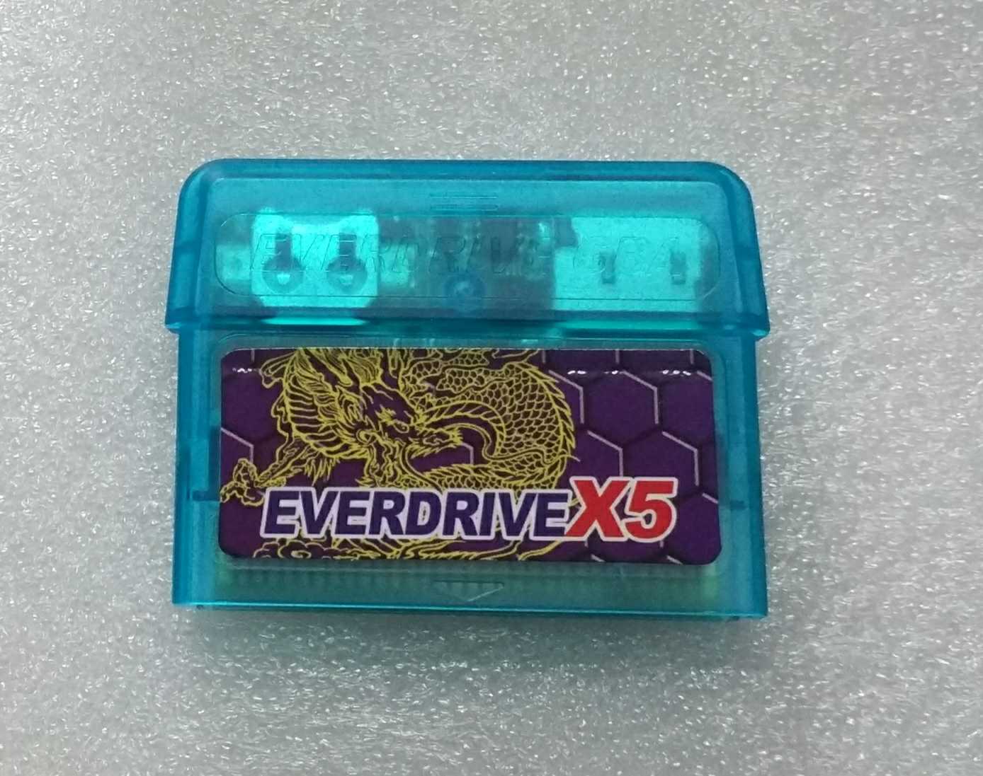 New Everdrive GB X5 and Everdrive GBA X5 suit EDGB EDGBA Twin Sword Combined