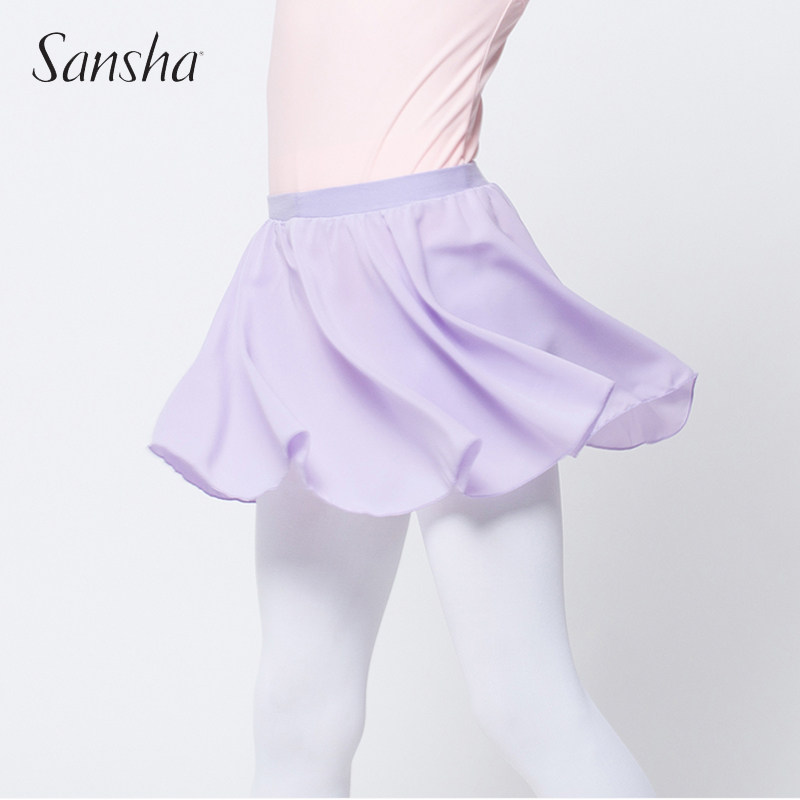 Sansha France Sansha Children's ballet Dancing dress tightness waist imitation lacing dress dance dress rehearsace Performance