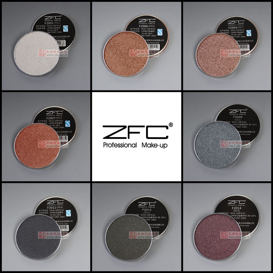 ZFC water-soluble pearl magic diamond eye shadow waterproof non-halo natural glitter mashed potato earth color monochrome eye shadow