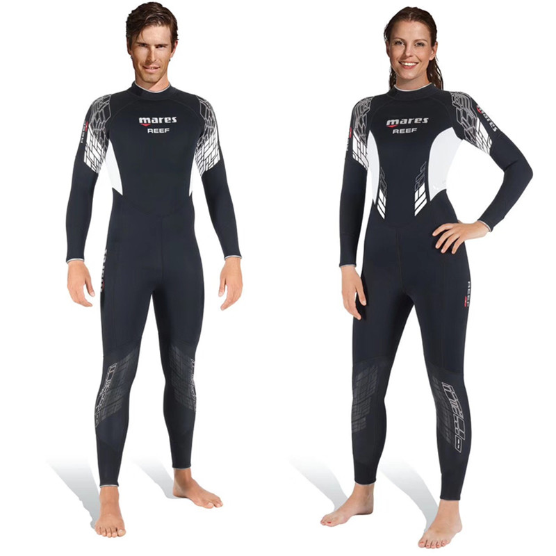 Tide brand MARES REEF 3MM Diving suit functions water sportswear surf snorkeling clothes conjunction