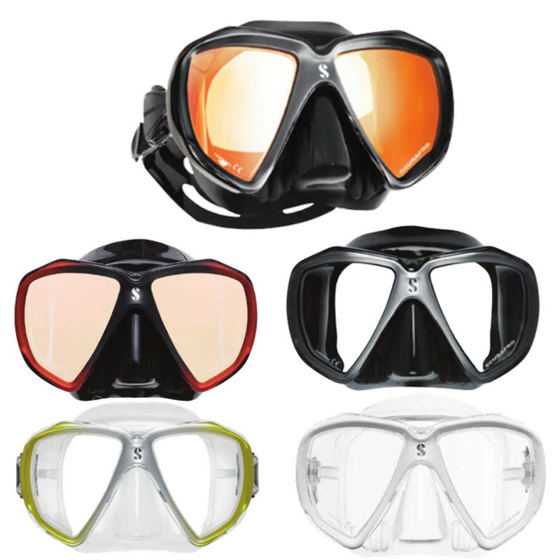 SCUBAPRO SPECTRA MASK TIDE CARD DIVING MIRROR WATER LUNG MIRROR Snorkable coated anti-UV