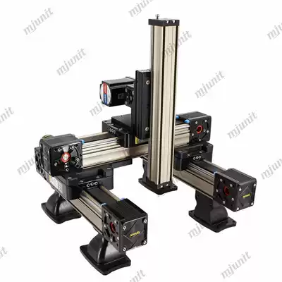 mjunit Maijie xz axis motion platform automatic water cutter timing belt guide rail module automatic sliding table