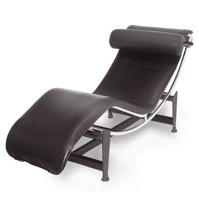 Le Corbusier Lounge Bedroom Sloth Casual Lounge Chair LC4 Genuine Leather Single Sofa Chair Afternoon Chair