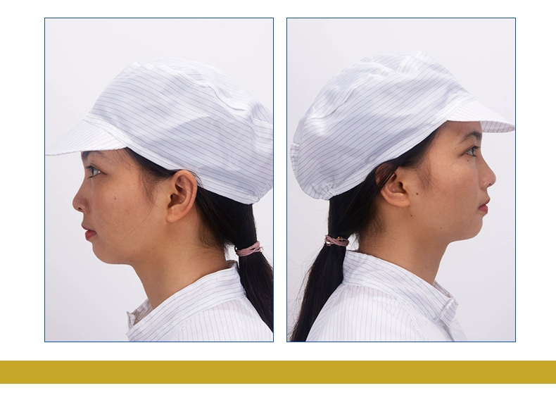 Mũ sơn tĩnh điện mũ xanh trắng chống bụi phòng sạch nam nữ công nhân mũ điện tử nhà máy thực phẩm xưởng làm việc mũ chống nắng mũ tĩnh điện mũ tĩnh điện nam