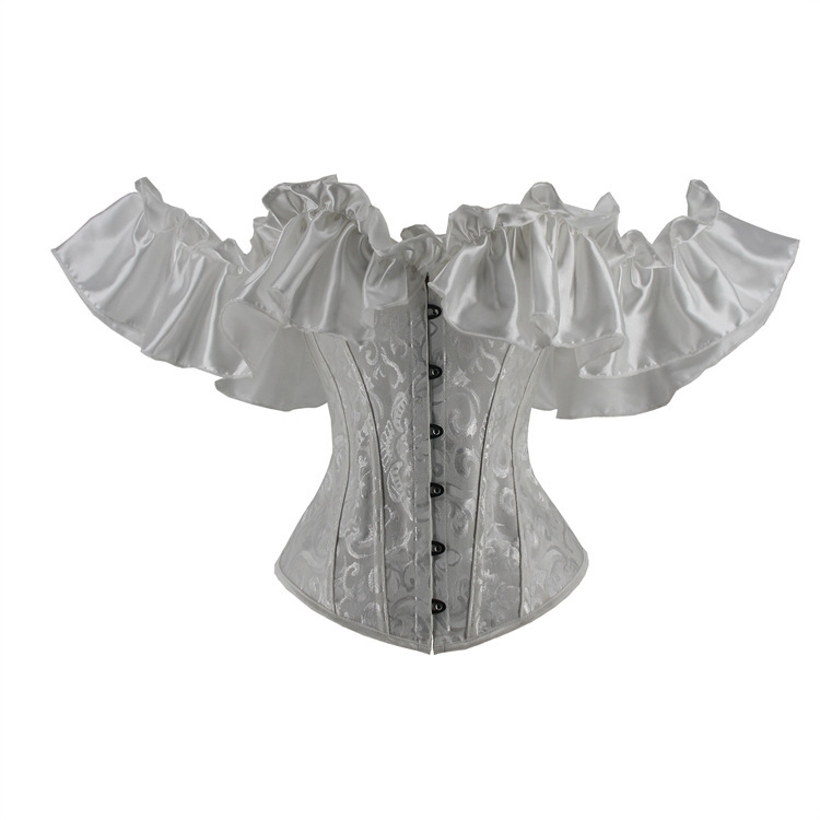 Lolita Party Socialite Gathering Banquet Lace Court Performance Push-Up Tummy Control Makeup Shaping Top Vest