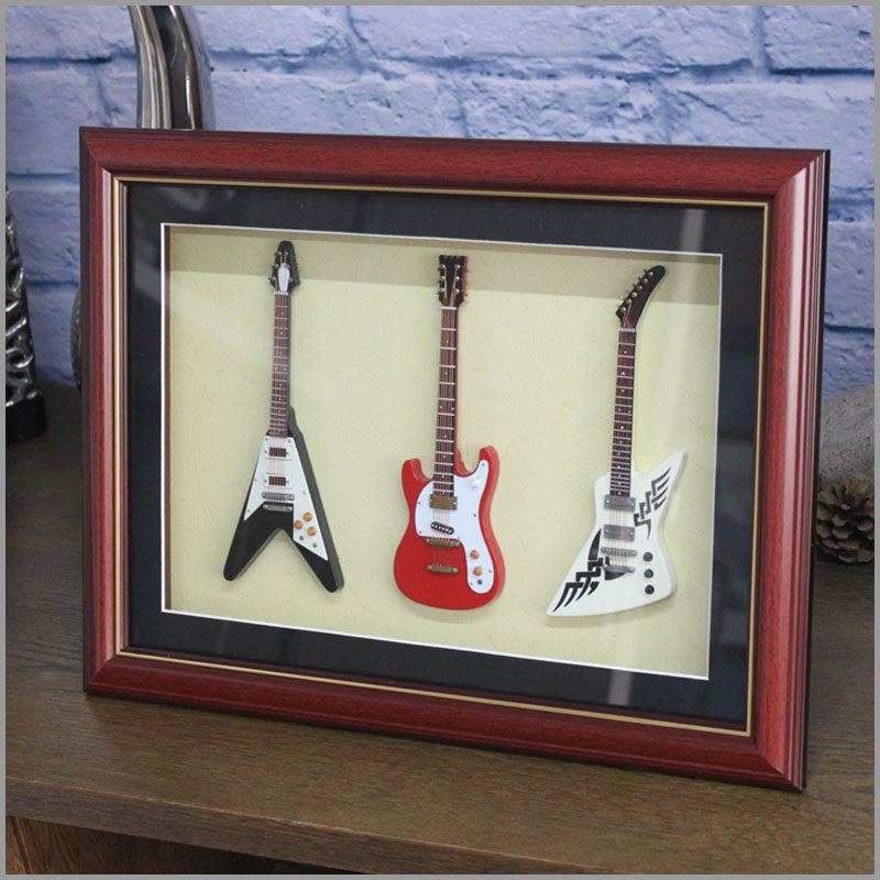Mini musical instrument model photo frame Stereo photo frame Wall decoration Desktop decoration Children's room decoration