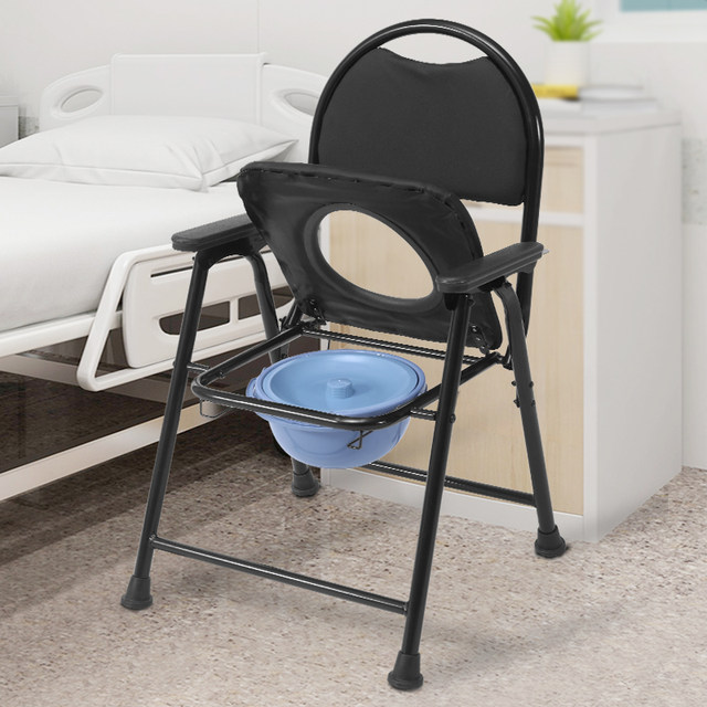 Elderly toilet chair pregnant women home toilet elderly disabled patients foldable toilet toilet stool stool