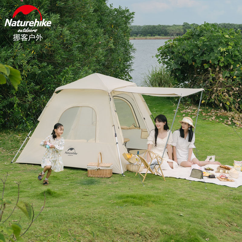 NH Norway guest ango speed-opening automatic tent 3-4 people outdoor weatherproof entrance hall portable park field camping