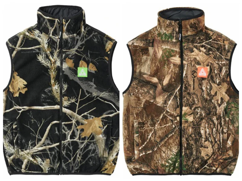 Жилет из флиса Meai Palace Realtree с двусторонней застежкой 21FW