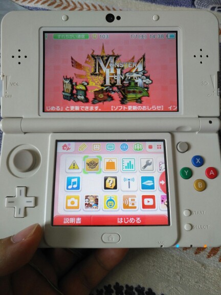 NeW3DS Japanese version motherboard host Second-hand mobile phone US version Japanese version motherboard repair original B9S magnet crack