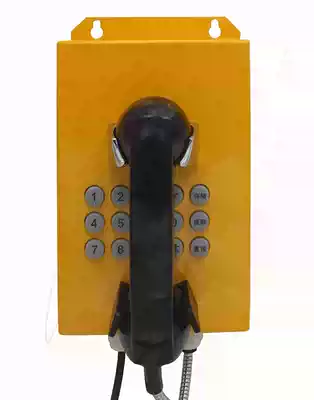 Waterproof electric cable phone IP Internet phone moisture-proof wall-mounted industrial bank special tunnel corridor dedicated