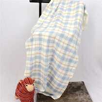 Wooden Wood Source day single cotton foreign trade idujin without embroidery single-sided gauze couple bath towel