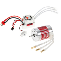 Non-inductive brushless waterproof motor 3650 5200KV 3900KV motor with 60A ETV short truck off-road vehicle