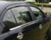Buick Angwei New Excelle Weilang phun đặc biệt khuôn mặt trời trong suốt vành đai trong suốt mưa sáng lông mày mưa thiết bị nhấp nháy - Mưa Sheld dán gương ô tô Mưa Sheld
