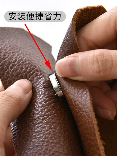 Металлические пуговицы для мешка с пряжкой матери, железная пряжка кошелька для магнитной кнопки для магнита