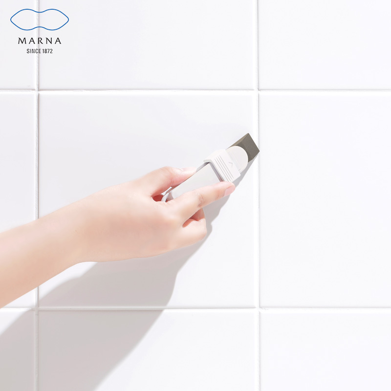 Japan MARNA no dead angle cleaning wipe window slot slit dead angle tile gap cleaning brush sweeper