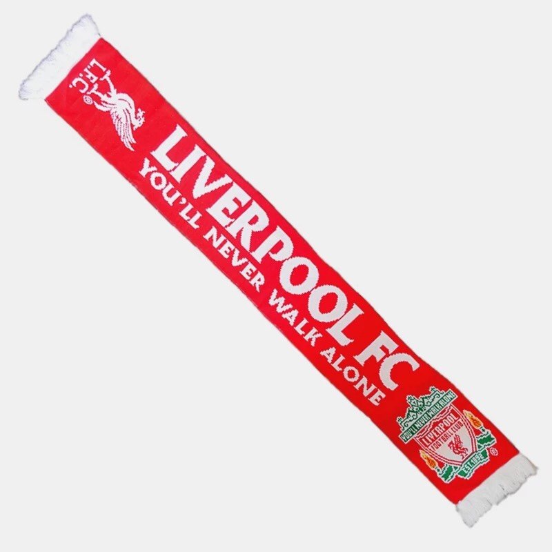 Spot Liverpool official genuine scarf scarf football Red Army fans souvenir Christmas New Year gift gift