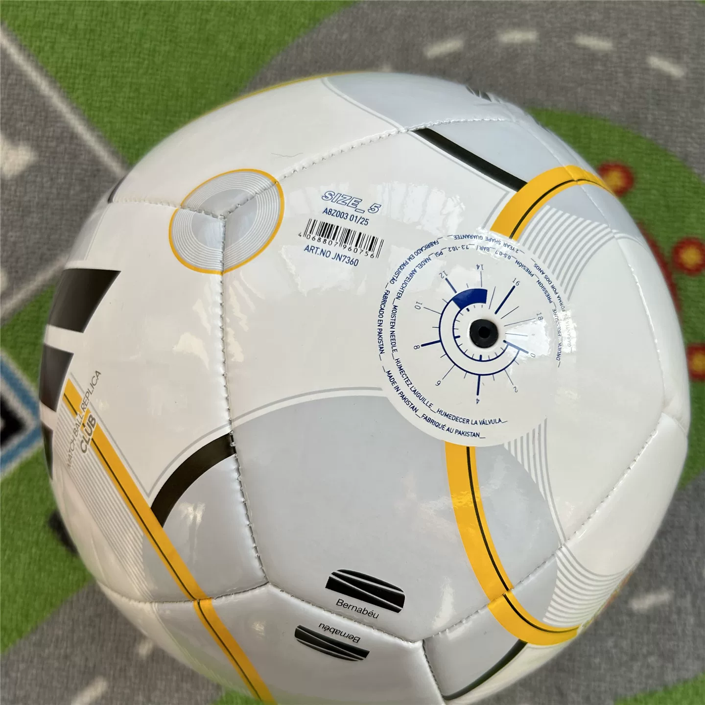 Настоящая Adidas Real Madrid REAL MADRID сезон 25-26 номер 5 тренировочная футбольная игра JN7360