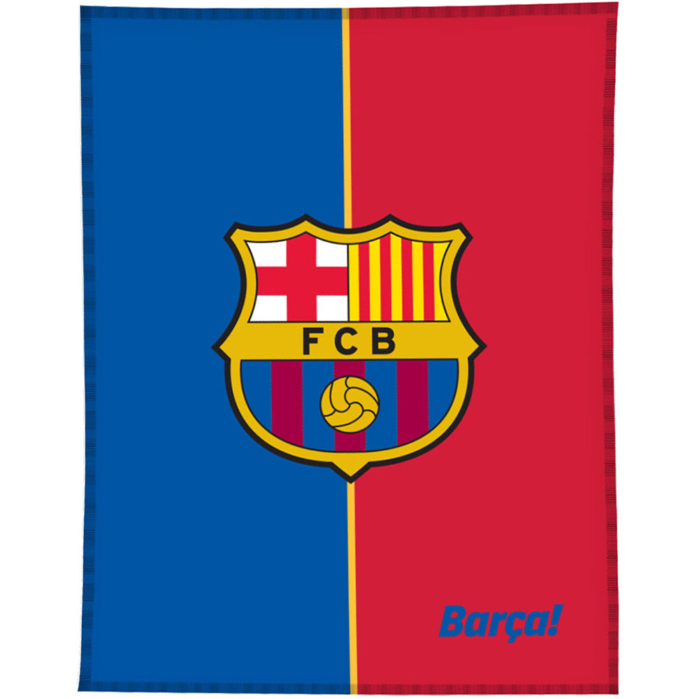 Barcelona's official football souvenir badge flannel blanket air - conditioned carpet