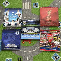 Manchester United City Arsenal Chelsea Hot Star Liverpool 2023 official Table Calendar Annual Journal