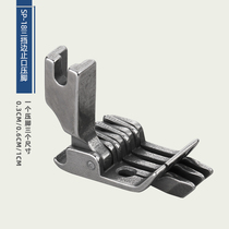 SP-18 right three-blocking side flat car presser foot three 0 knife needle distance 0 6 3 1 0 universal clear line stop pressure