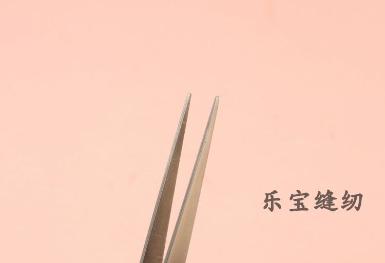 khuỷu tay thép thẳng chỉ nhíp kẹp nghĩa dày kẹp cong thanh đại đao phẳng đi thẳng Tweezers cụ DIY - Công cụ & vật liệu may DIY khung thêu