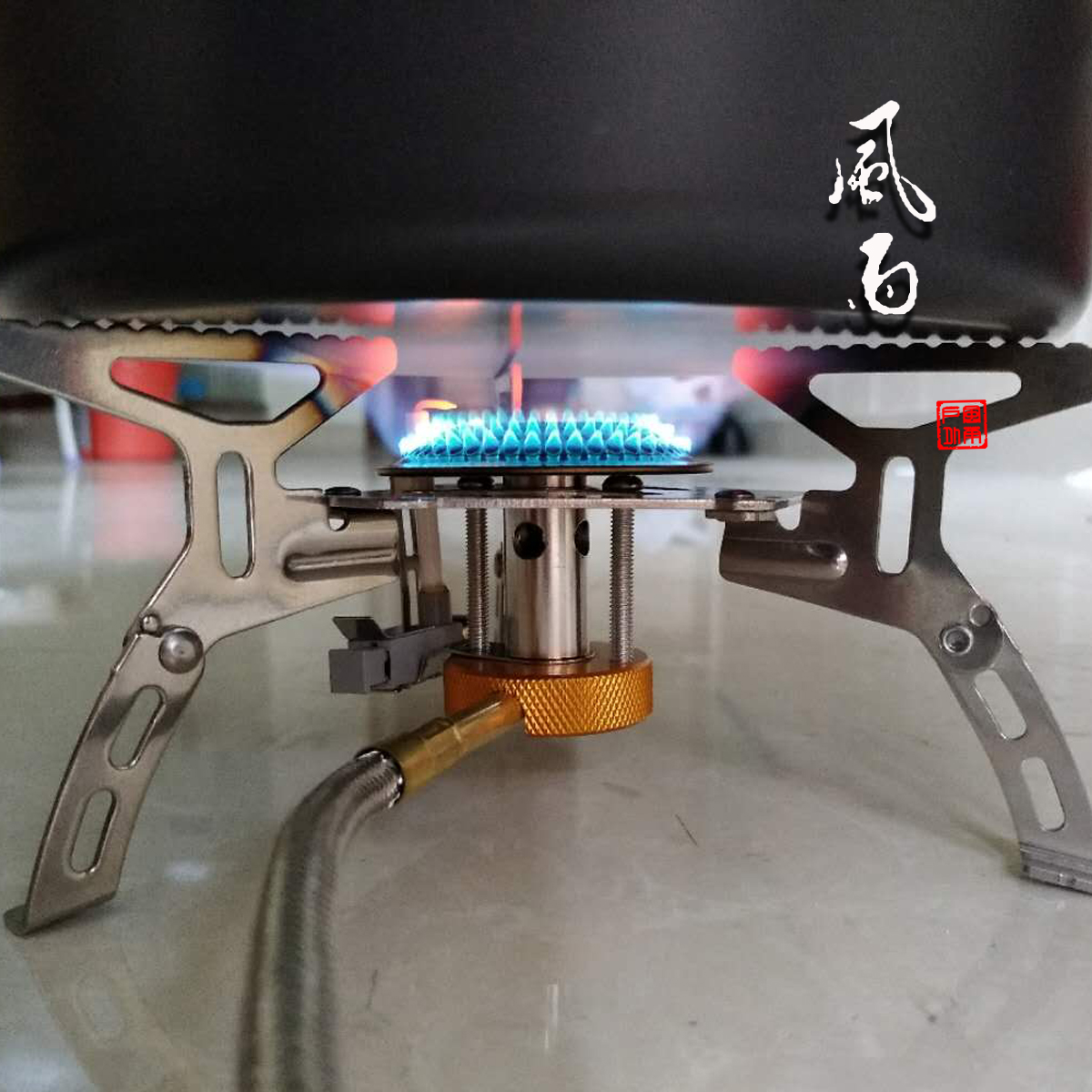 Clear Barn Handling Fire Maple FIRE-MAPLE two-piece outdoor portable gas stove head picnic supplies FMS-105