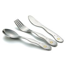Japanese native NARUMI Minghai Crownkids children Chinese and Western food knife and fork spoon set set set