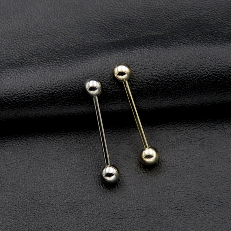 Áo len cổ lọ phù hợp với áo sơ mi Cufflinks Khóa xoắn ốc Hàn Quốc Đầu đôi có thể tháo rời Word Trâm cổ Pin cài áo vest