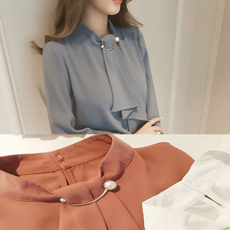 Double-headed ngọc trai từ pin cổ áo len cardigan khóa pin neckline trâm áo khuy măng sét chống ánh sáng pin nhỏ