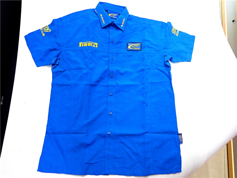 Authentic Special Offer  Fuji Subaru Wrc Short-Sleeve Racing Shirt Racing Uniform Team Version 8