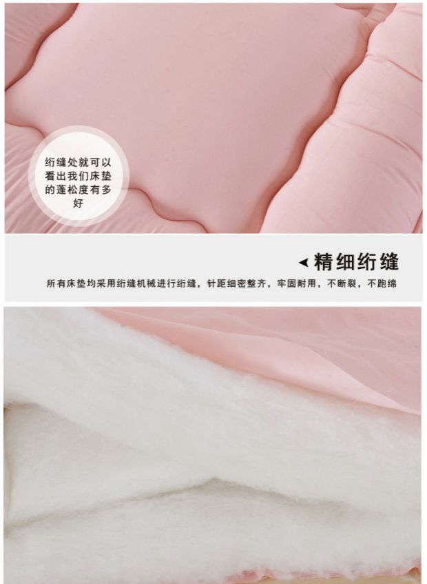 Chống vi khuẩn chống mite tatami dày nệm nệm đơn hoặc kép gấp nệm kiểu Nhật ở tầng trệt sinh viên giường ấm áp - Nệm nệm cao su non giá rẻ