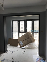 Minimalist narrow side aluminum alloy door cover dumb mouth cover moisture-proof and waterproof window cover door cover black door cover white door cover 3CM thick