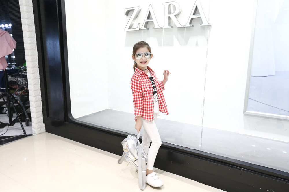 Chemise fille à manche longue - Ref 2085283 Image 14