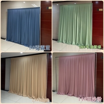 Customized micro-elastic milk silk background cloth Korean style wedding background beating bottom cloth bottom mantle covee good age gift background