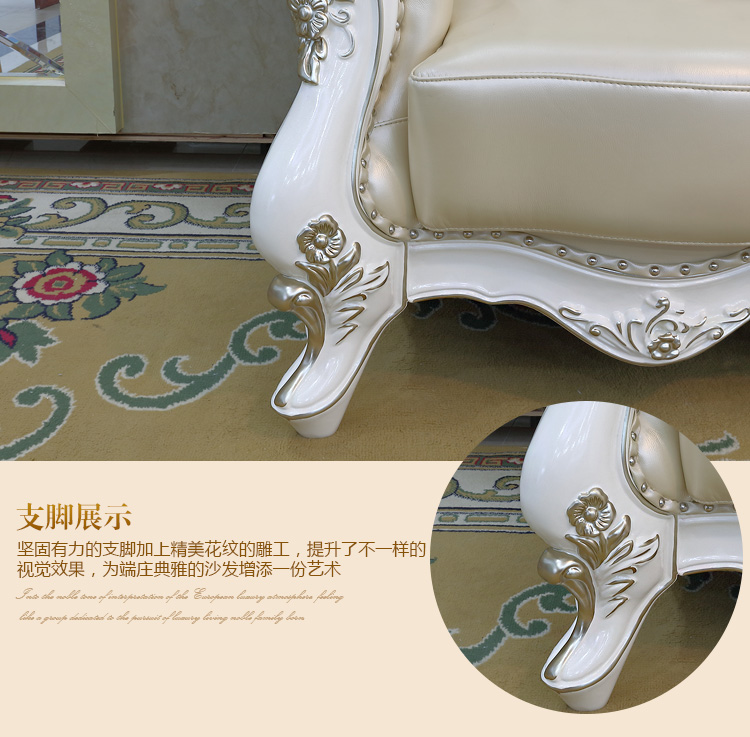 Bắc yến sofa da châu Âu lớp trên cùng da phòng khách nhỏ hình chữ U với chaise longue 123 kết hợp đồ nội thất da phong cách châu Âu và Mỹ - Ghế sô pha sofa thư giãn