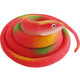 Cobra field snake simulation snake toy snake fake snake model children's soft rubber snake scary props