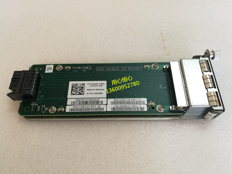 Dell Force10 24G S60 Switch stacked stacking module XXMR0 K16RD