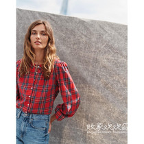 UK 09 03 2024 BD Womens New Style Plaid Long Sleeve Comfortable Shirt