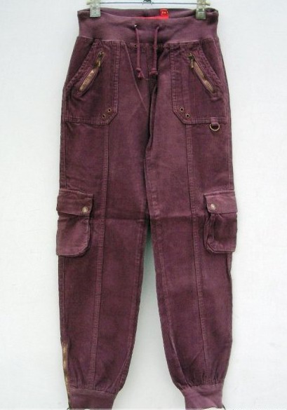 Washed and polished white velvet bunched boots and pants