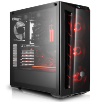 Cool and cold Supreme MB520 cyclone 520 desktop computer tower case ATX wear-resistant tempered glass side panel